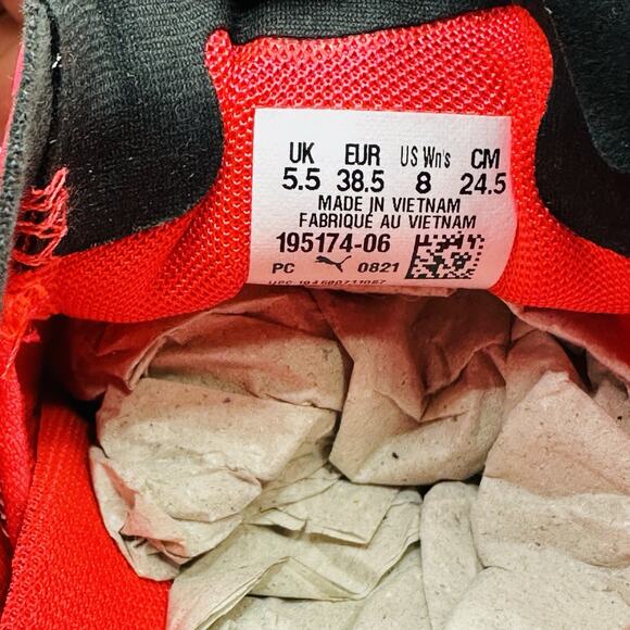 Size 8 - Puma Electrify Nitro ‘Persian Red’ Women’s Running Shoe - Picture 7 of 7